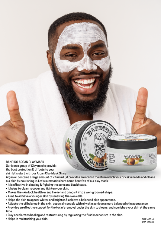 BANDIDO CLAY MASK 400 ML - ARGAN