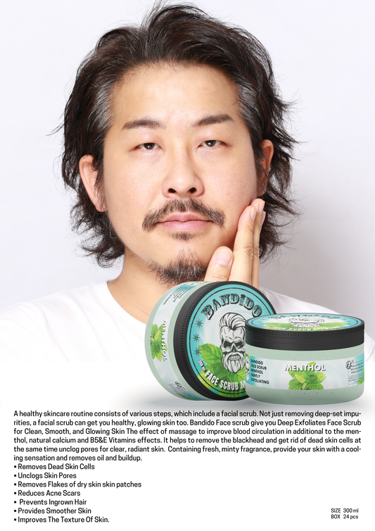 BANDIDO FACE SCRUB 300 ML - MENTHOL