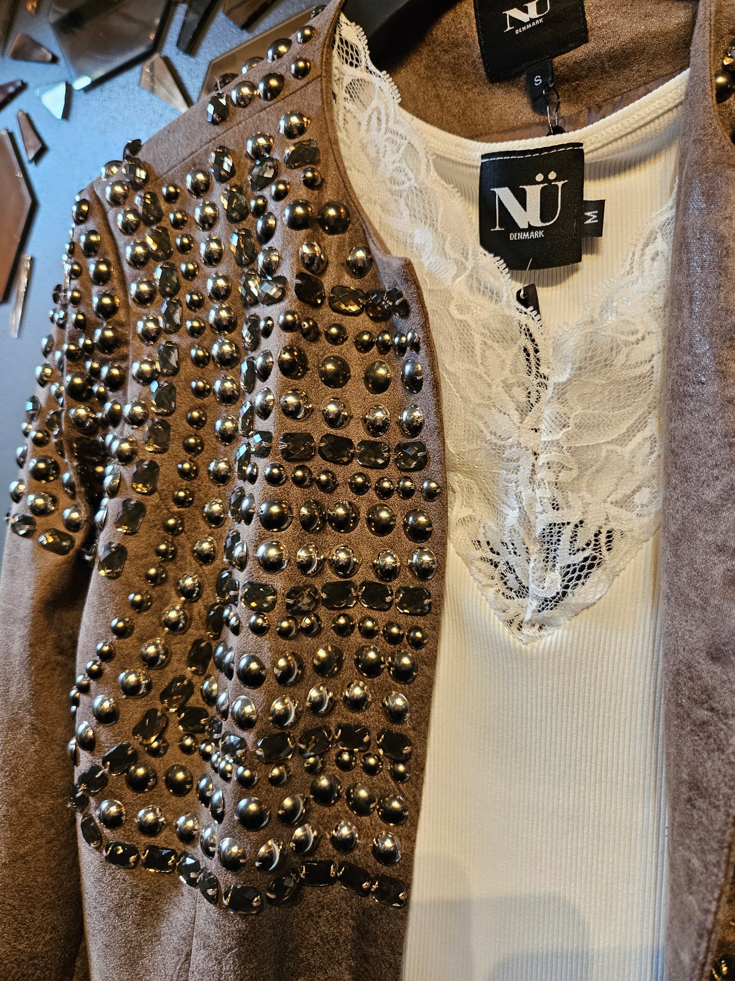 NÜ Maci Blazer med Nitter