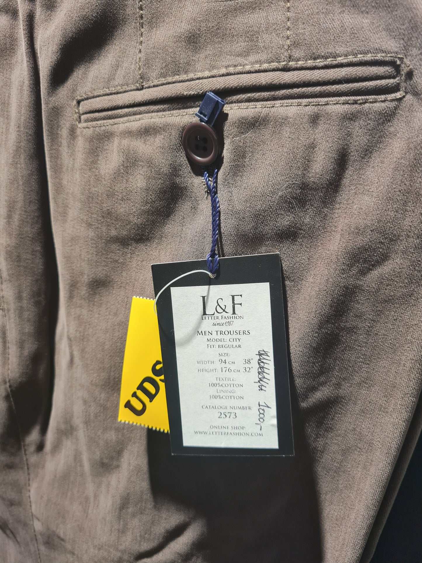 L&F Premium Herrebukser 38/32 - 100% Bomuld