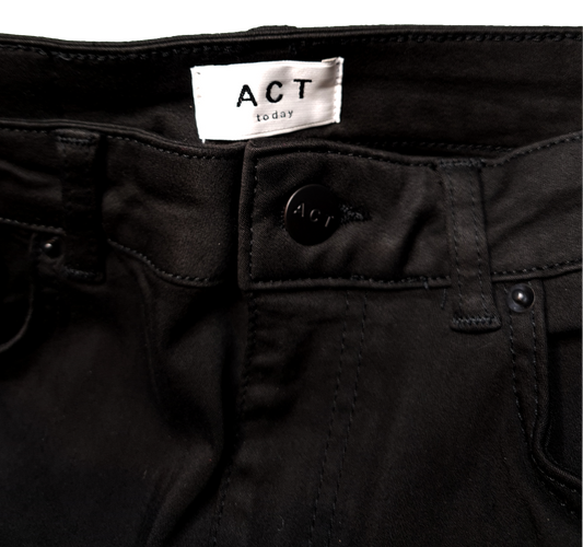 Stay Black Fitted Jeans