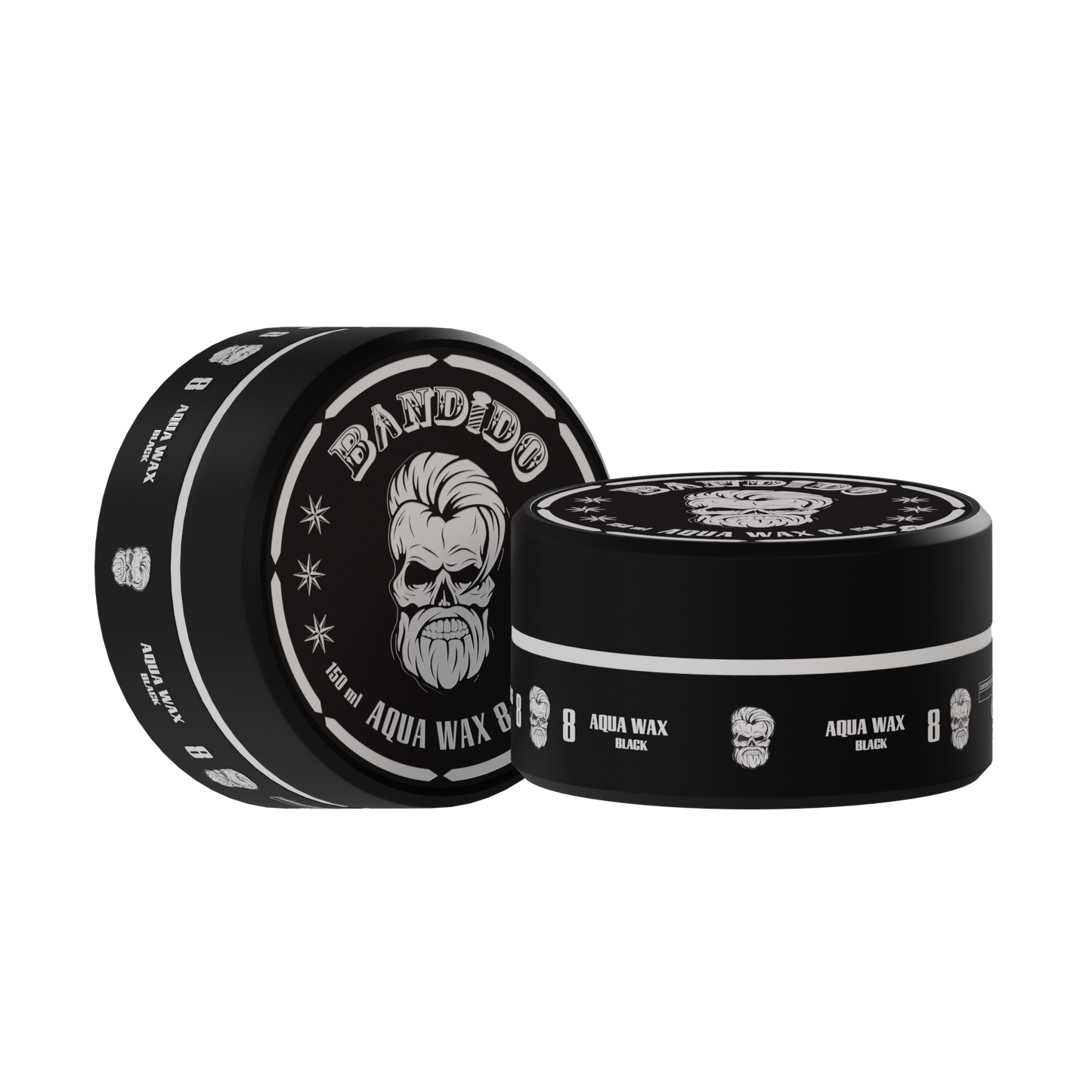 BANDIDO AQUA WAX 8 BLACK EXTREME STRONG - 150 ML