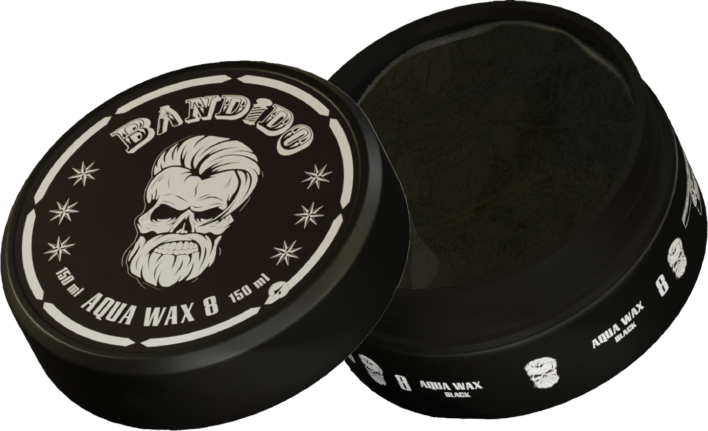 BANDIDO AQUA WAX 8 BLACK EXTREME STRONG - 150 ML