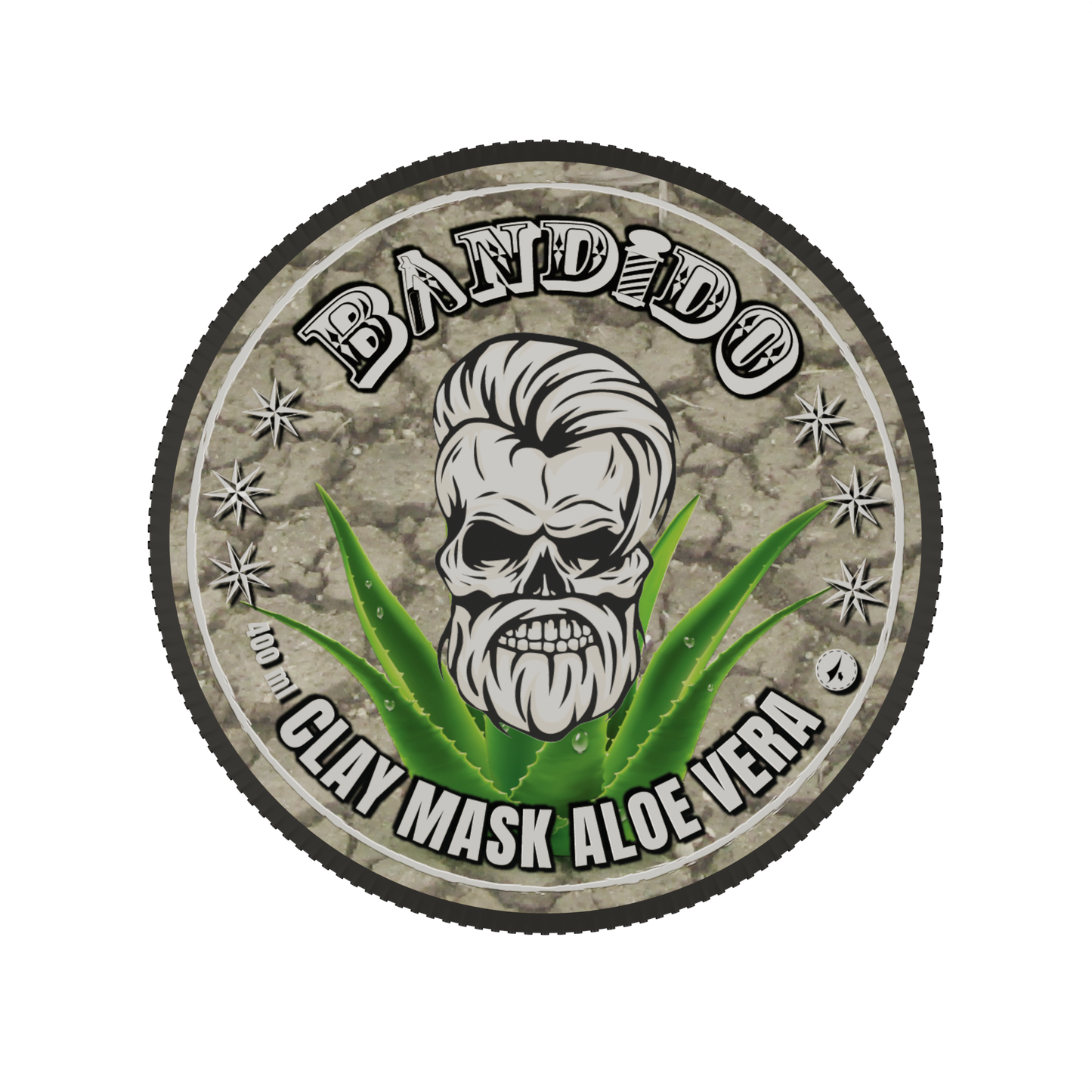 BANDIDO CLAY MASK 400 ML - ALOE VERA
