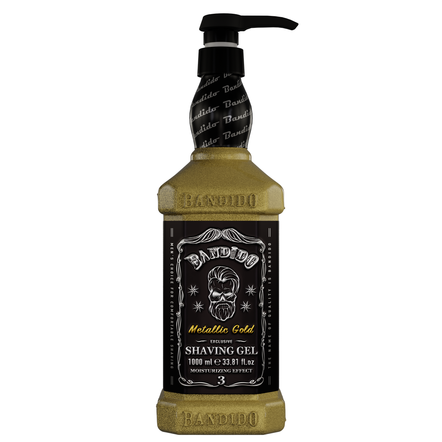 BANDIDO SHAVING GEL - METALLIC GOLD