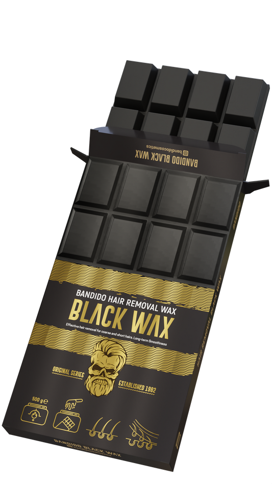 BANDIDO HAIR REMOVAL WAX 500 ML - BLACK