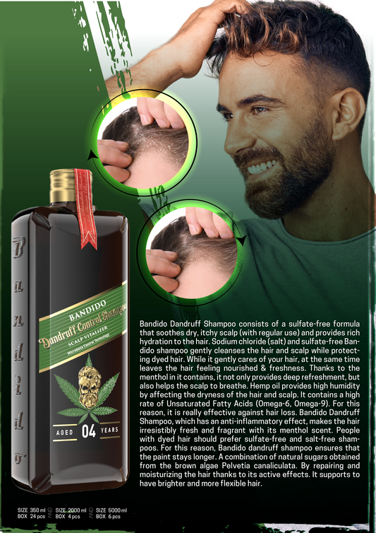 BANDIDO SHAMPOO - DANDRUFF CONTROL
