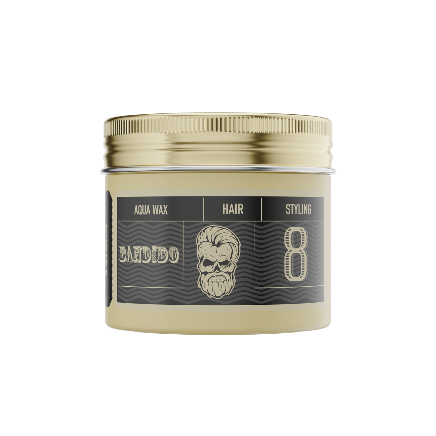 BANDIDO AQUA WAX 8 BLACK MEDIUM - 125 ML