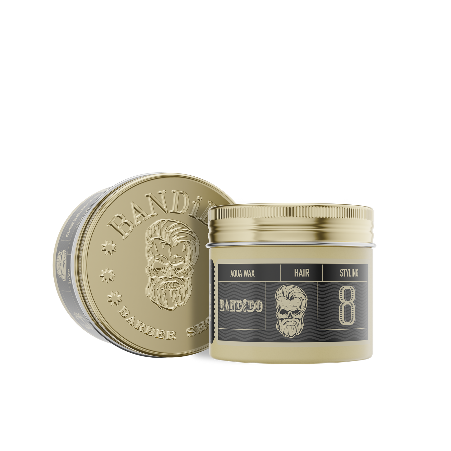 BANDIDO AQUA WAX 8 BLACK MEDIUM - 125 ML