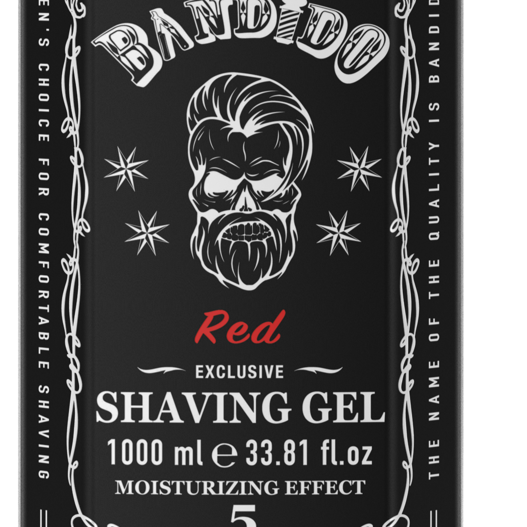 BANDIDO SHAVING GEL - RED
