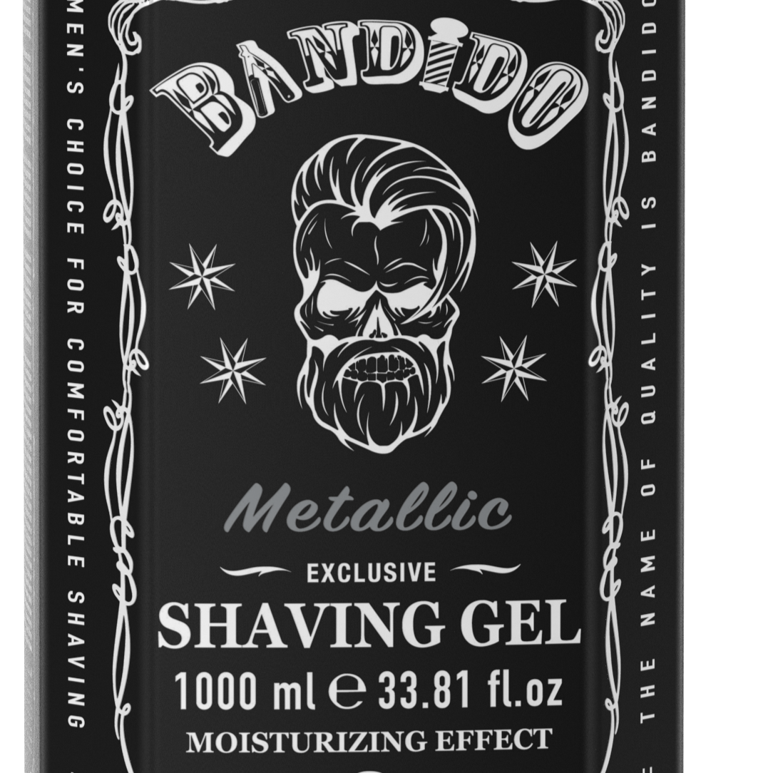 BANDIDO SHAVING GEL - METALLIC