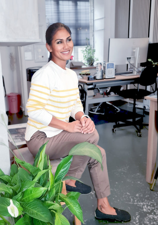 Classic Striped Cotton Knitwear