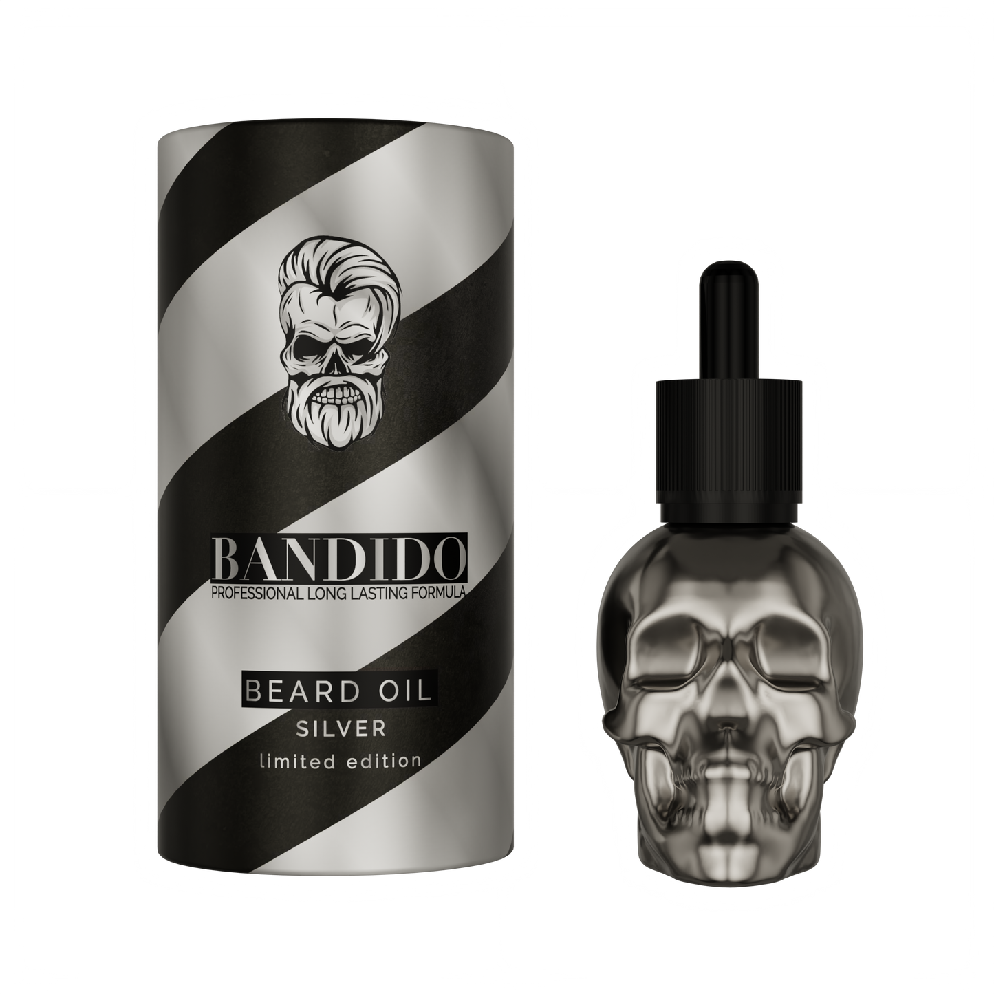 Bandido Beard Oil 40 ML - Silver