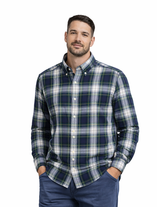 Gant Regular Fit Skjorte - 100% Bomuld