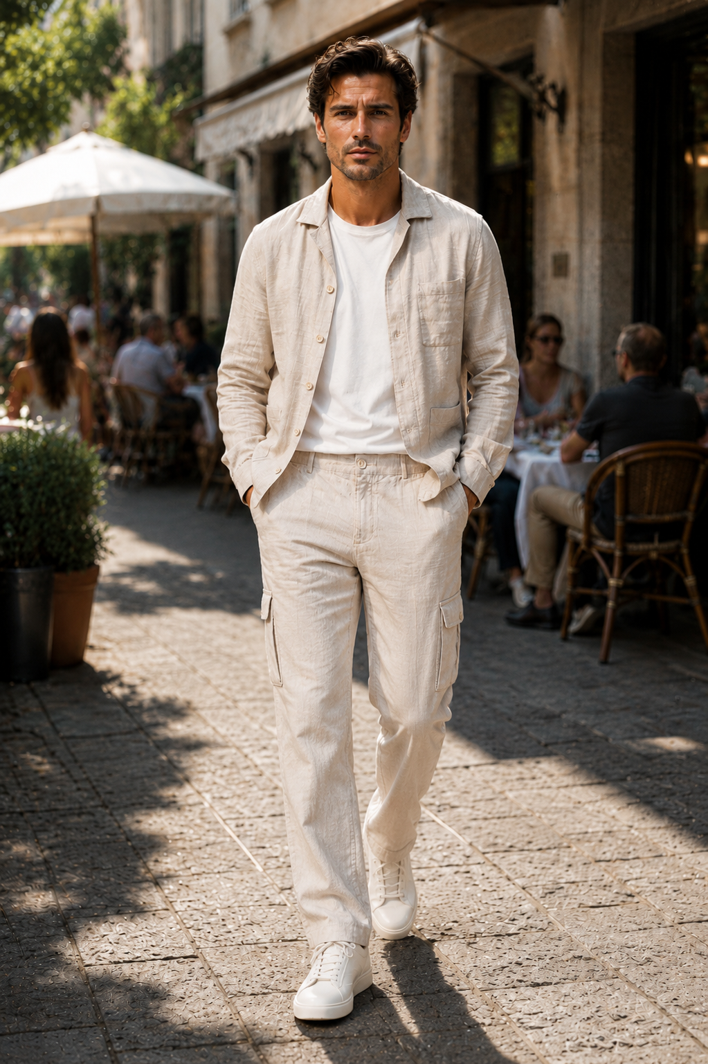 Pisa pants – Sand