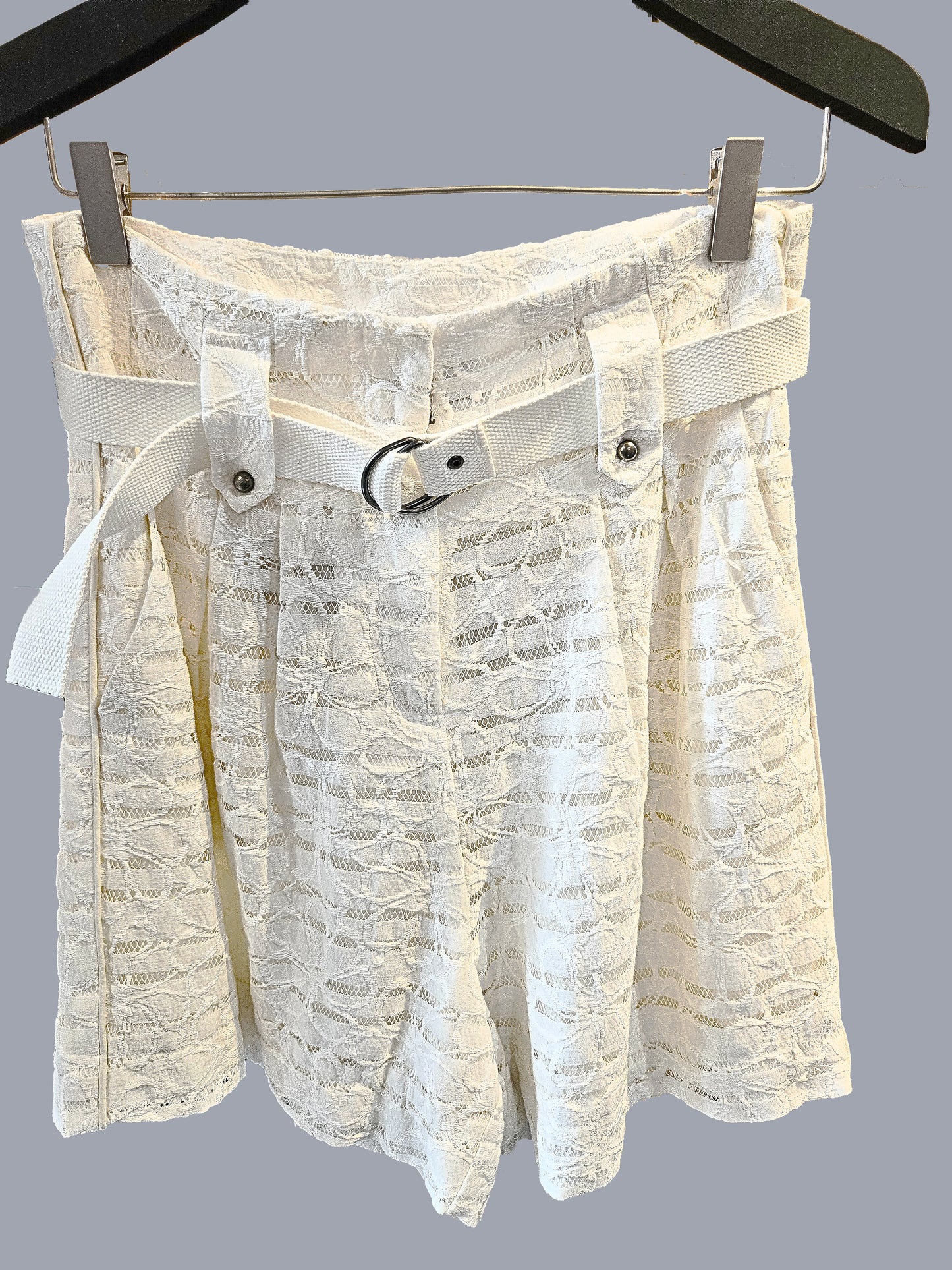Broderede shorts