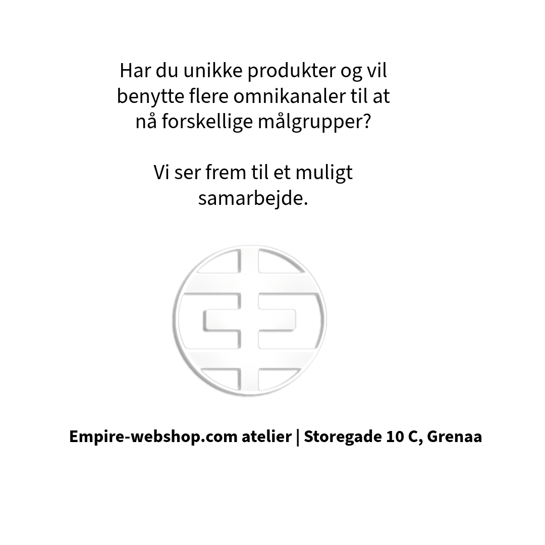 Empire-webshop aterlier kollaboration