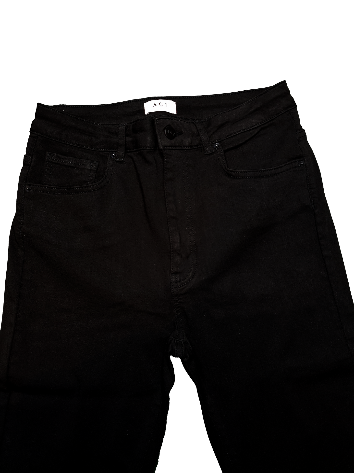 Stay Black Fitted Jeans