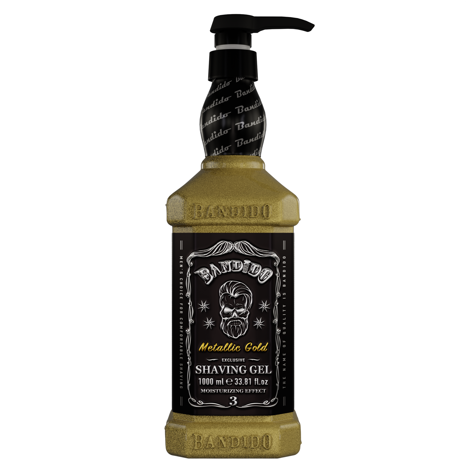 BANDIDO SHAVING GEL - METALLIC GOLD