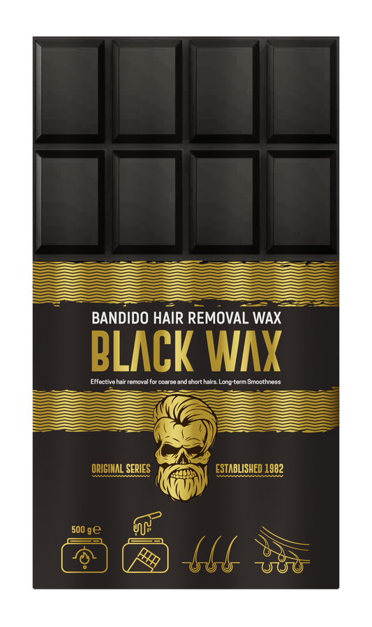 BANDIDO HAIR REMOVAL WAX 500 ML - BLACK