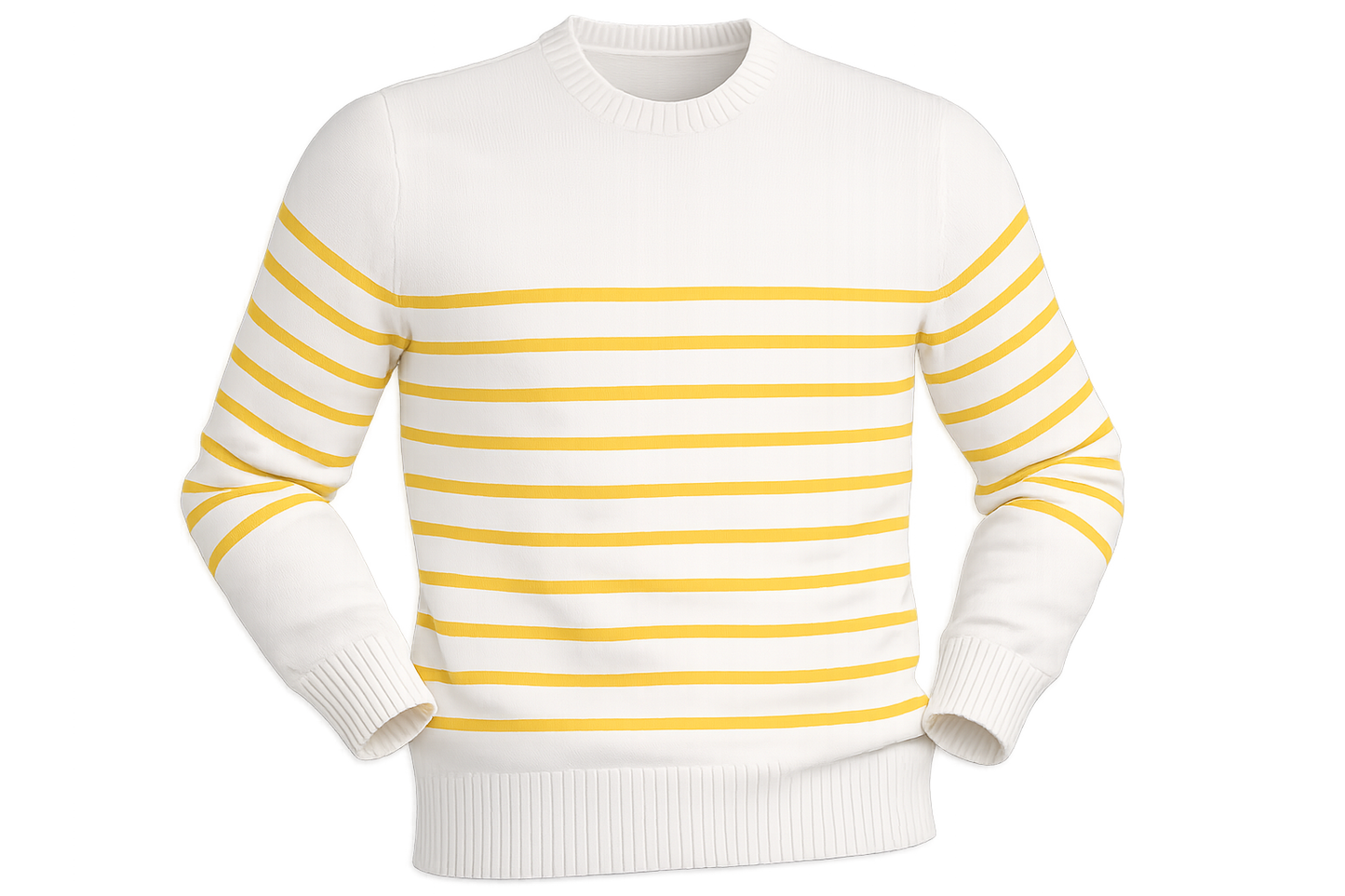 Classic Striped Cotton Knitwear