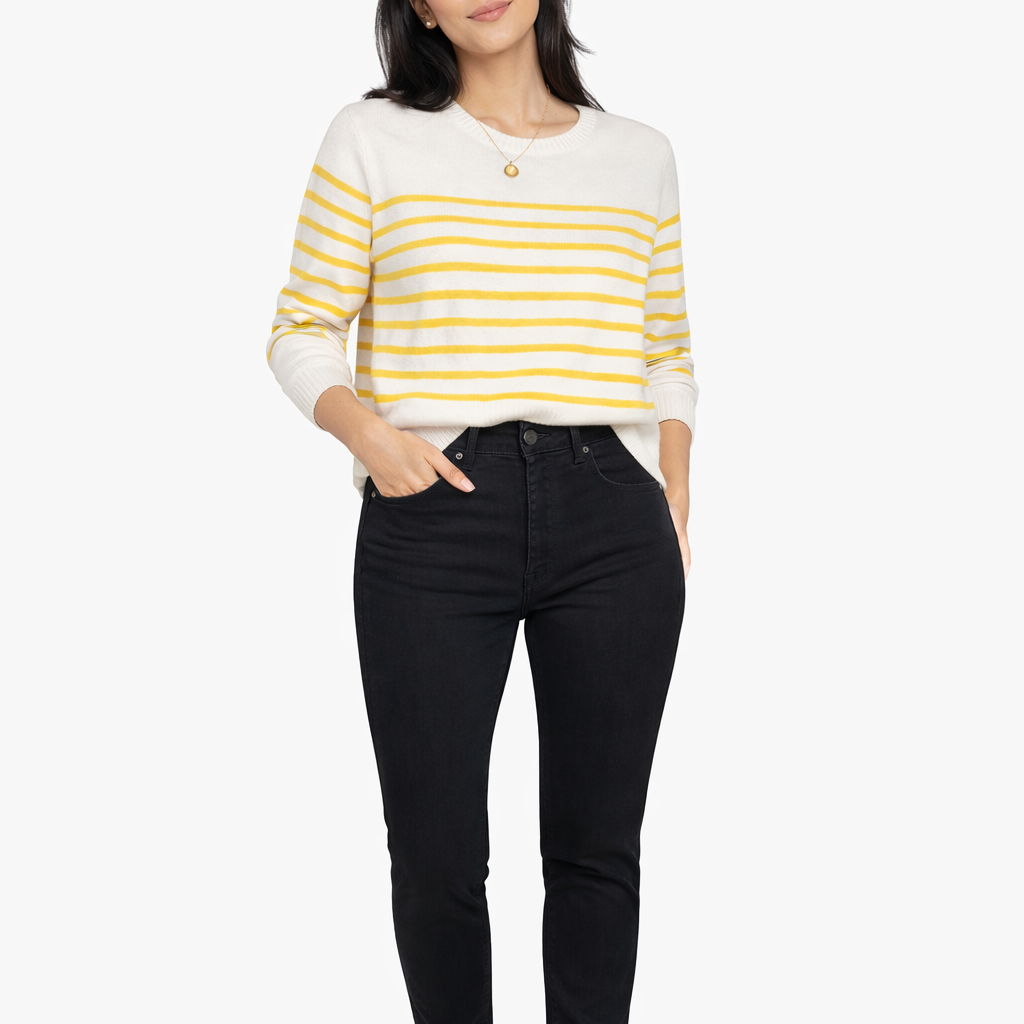 Classic Striped Cotton Knitwear