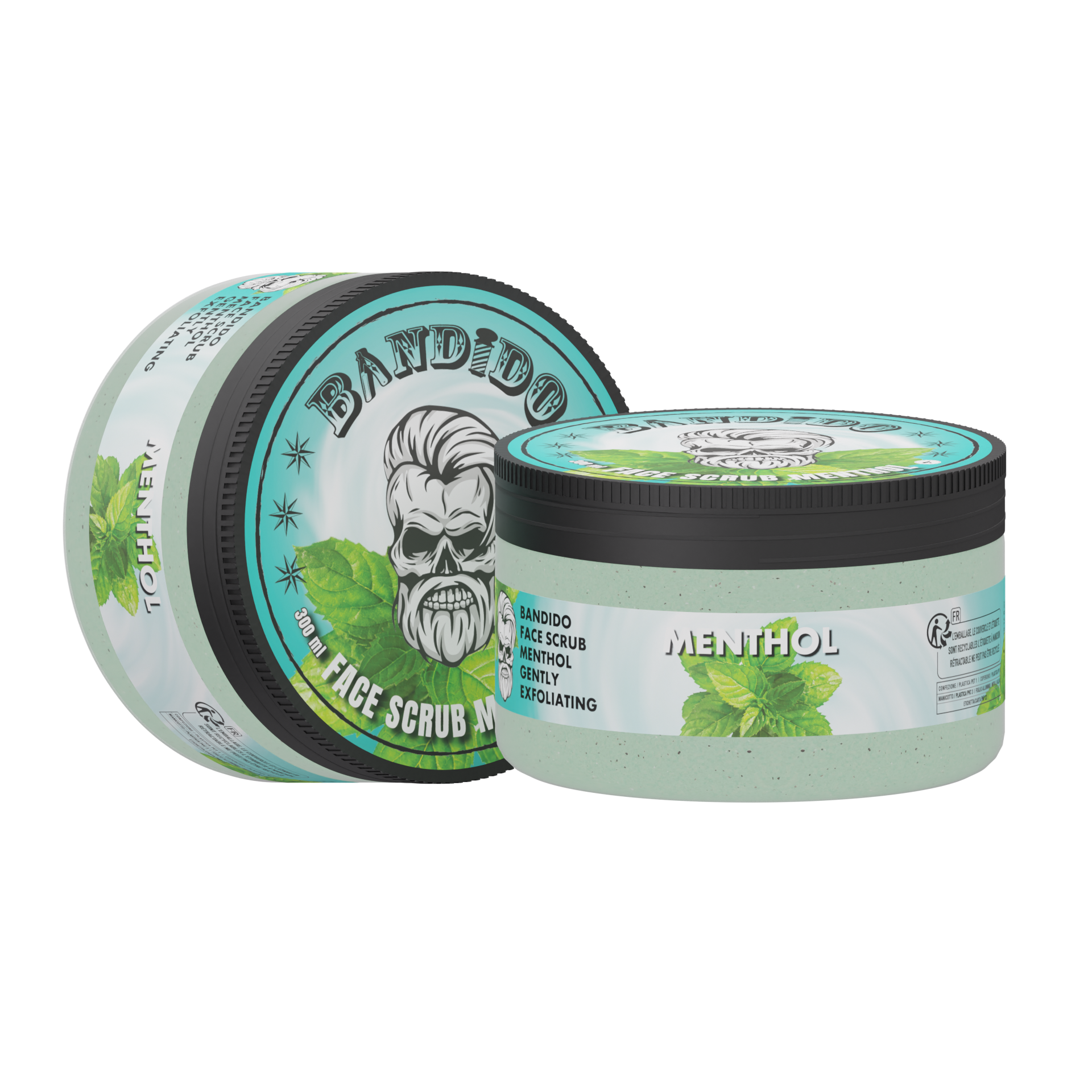 BANDIDO FACE SCRUB 300 ML - MENTHOL