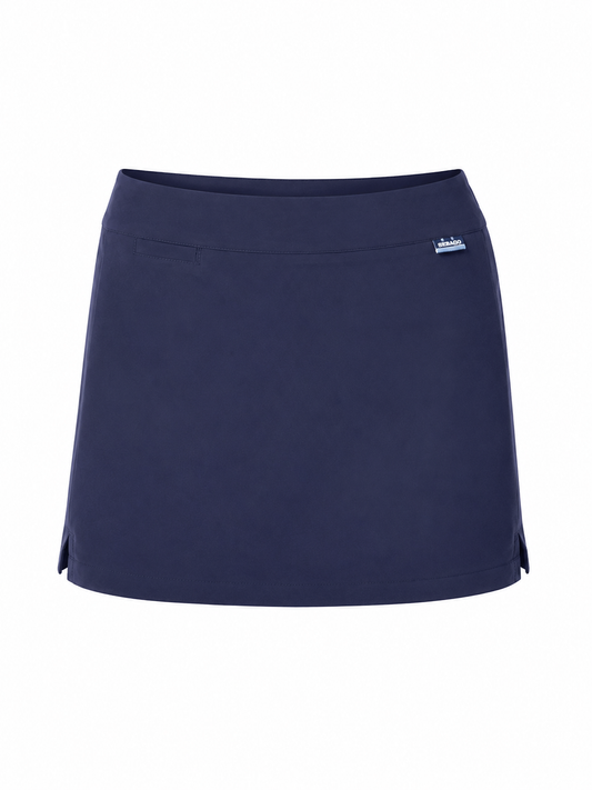 Sebago Crew Skirt Navy golfnederdel med indershorts til dame