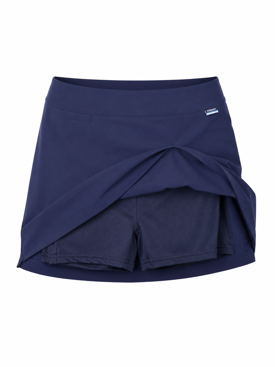 Sebago Crew Skirt golfnederdel med indershorts – forfra