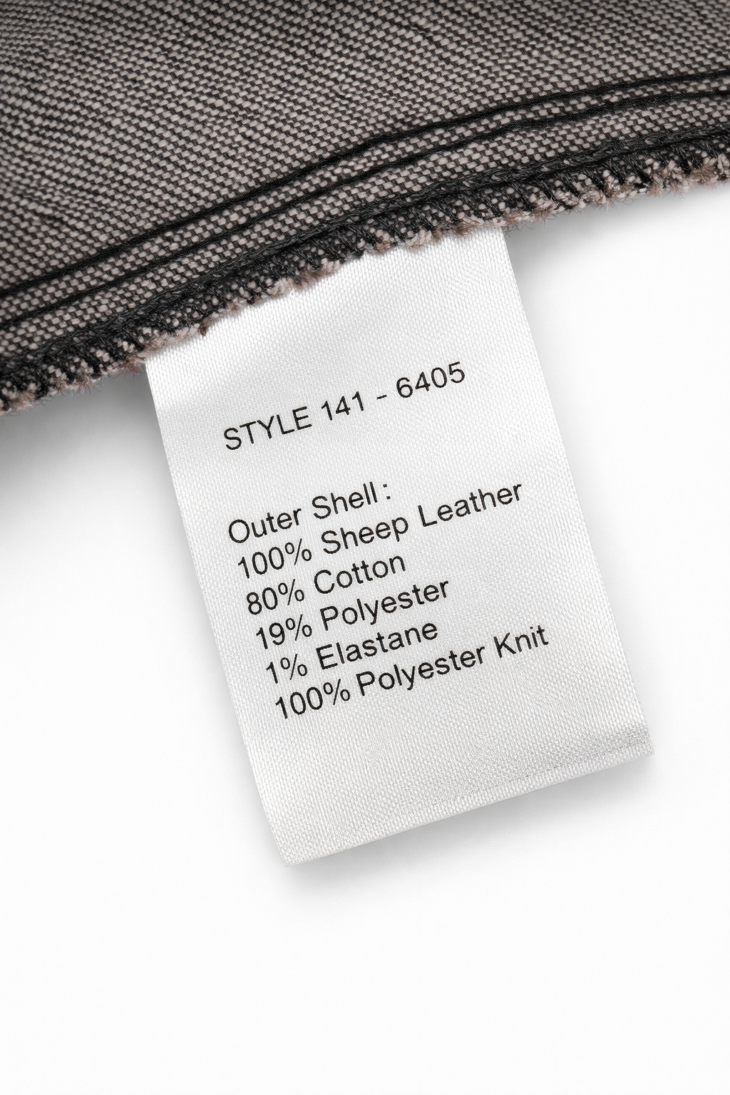 Coster Denim Jacket Set – Grey Leather Detail Edition