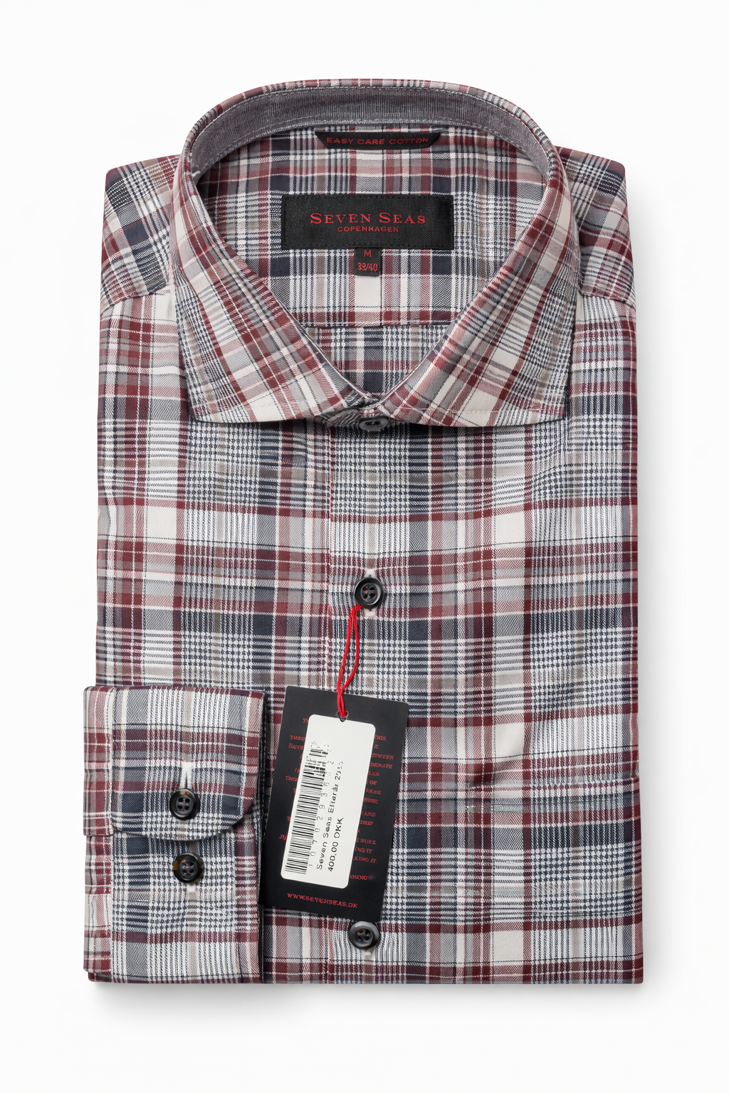 Club of Comfort Santos Stretch Trousers + Seven Seas Plaid Shirt – Outfit Set