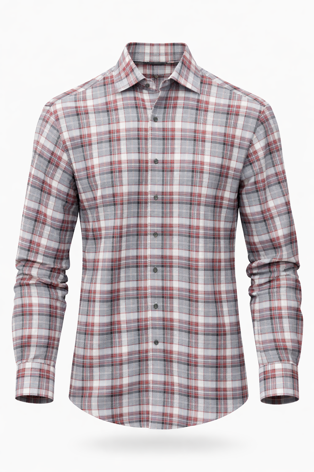 Club of Comfort Santos Stretch Trousers + Seven Seas Plaid Shirt – Outfit Set